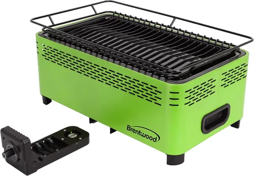 Miniatura 8 de Brentwood BBF-31G Barbacoa portátil sin humo, antiadherente, verde