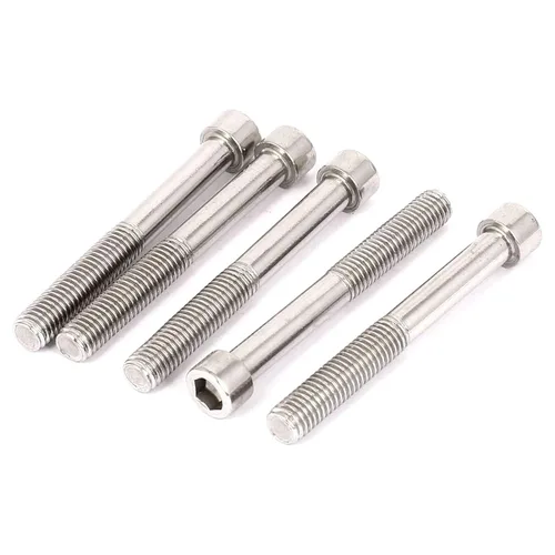 Miniatura 18 de 50 tornillos de cabeza hexagonal de acero inoxidable M3-0.020x0.236 in Tornillos de cabeza hexagonal perno interior DIN 912