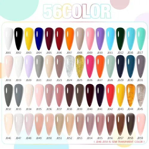 Miniatura 7 de VENALISA - Esmalte de uñas en gel rosa bebé, 0.53 onzas líquidas, color rosa claro, color rosa claro, color rosa nude, primavera y verano, esmalte