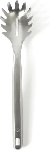 Miniatura 9 de Calphalon Edge Servidor de pasta de espagueti de acero inoxidable con mango de goma termoplástica - azul marino Azul marino con goma