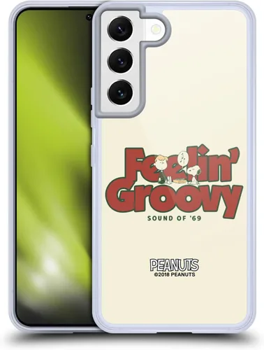 Miniatura 162 de Head Case Designs Funda de gel Woodstock 50th con licencia oficial de Peanuts Snoopy Guitar 1969 [protección de grado militar] compatible