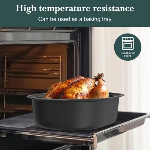 Miniatura 8 de 6 Quart Multi-Cooker, with 8-in-1 Casserole Programmable Slow Cooker, Dutch Oven, Pasta, Nonstick, Oven Safe Pot to 500°F Brown Sugar