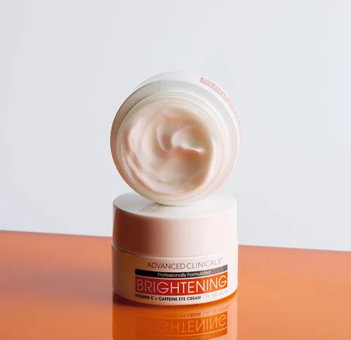 Miniatura 7 de Advanced Clinicals Bálsamo para Ojos con Vitamina C + Cafeína Crema Hidratante Facial Crema para Debajo de los Ojos para Mejorar la Apariencia