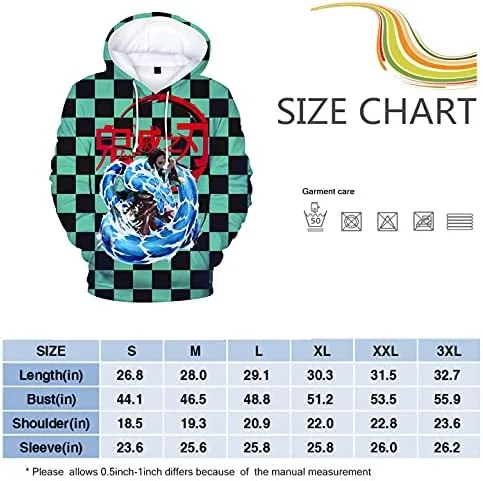 Miniatura 3 de Sudaderas con capucha de anime, sudadera con estampado 3D, sudadera unisex con estampado de cosplay