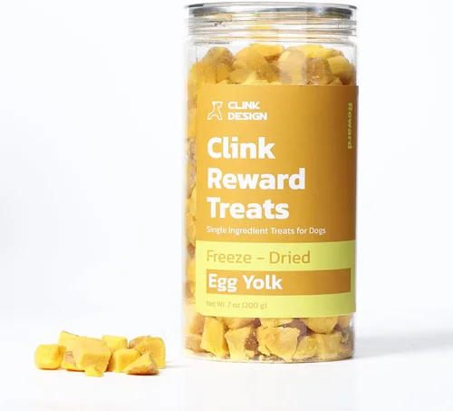 Miniatura 10 de Clink Design Golosinas liofilizadas para perros y gatos, golosinas para perros de un solo ingrediente, golosinas de entrenamiento 100% para perros