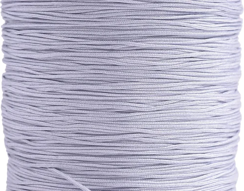 Miniatura 45 de KONMAY 1 rollo de cuerda de nailon para hacer pulseras de 150 yardas, trenzado de nailon Shamballa Macramé/cordón de cuentas de 0.4mm, cordón
