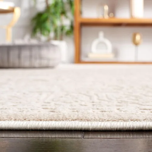 Miniatura 50 de SAFAVIEH Alfombra 10x14 - Colección Reflection - Grande - Beige y Crema, Sin Desprendimiento y Fácil Limpieza, Ideal para Sala de Estar, Dormitorio