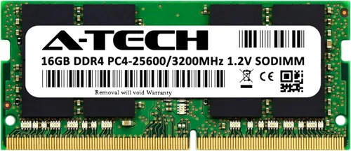 Miniatura 2 de A-Tech 16 GB de RAM para portátiles Dell Latitude 5521, 5520, 5430 Rugged, 5421, 5420 DDR4 3200 MHz SODIMM PC4-25600 Actualización de memoria