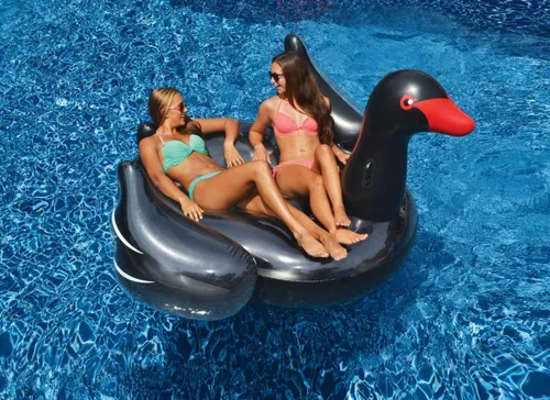 Miniatura 2 de Flotador gigante Swimline con forma de cisne para albercas