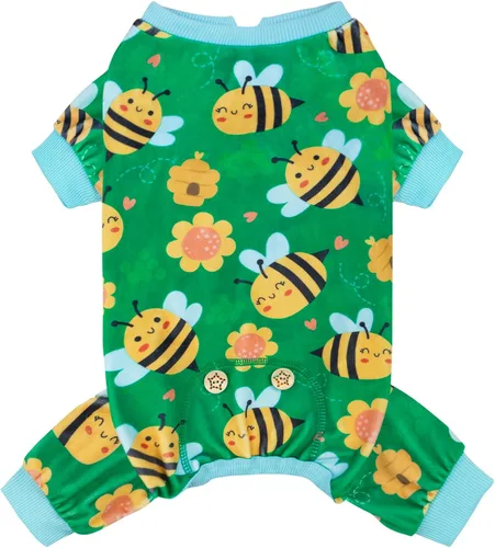 Miniatura 25 de KYEESE - Pijamas de terciopelo para perros y mascotas, ropa suave, abrigo para perros pequeños, mameluco cómodo y elástico, disfraz