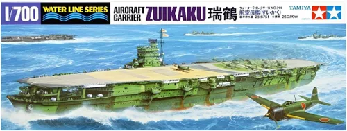 Miniatura 3 de Tamiya 31214 1/700 Zuikaku - Kit de modelo de plástico para portaaviones