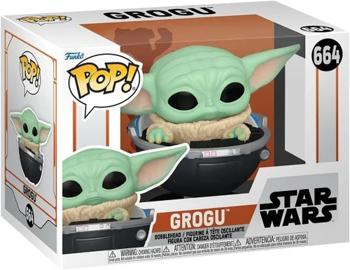 Funko POP! Vinyl: Star Wars: The Mandalorian S9 - Grogu - The Child - Baby Yoda - Figura de vinilo coleccionable - Idea de regalo - Producto oficial