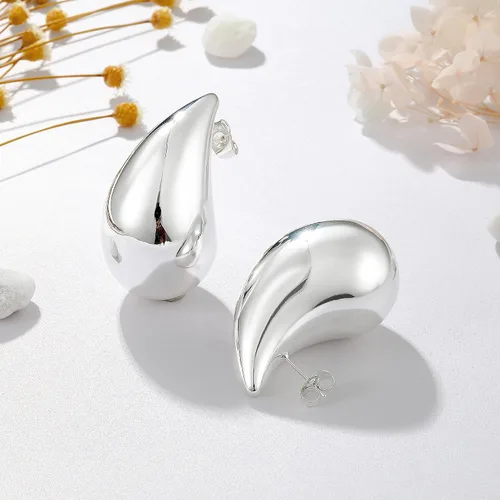 Miniatura 7 de Gold Earrings for Women Girls,14K Gold Plated Lightweight Gold Hoop Earrings Hypoallergenic Earrings for Women Trendy Fashion Jewelry Gifts