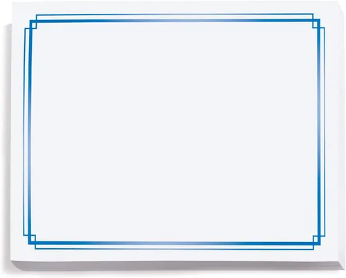 Miniatura 17 de PaperDirect Certificados de especialidad imperial de papel de aluminio – 50 hojas de papel blanco de 38 libras, 8½ x 11 pulgadas, borde doble
