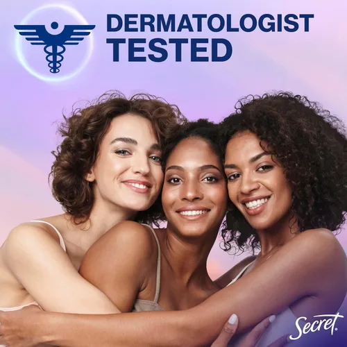 Miniatura 8 de Secret Desodorante para Todo el Cuerpo en Barra de Secado Rápido + Absorbe el Sudor para Mujeres, Ingredientes Naturalmente Derivados, Aroma