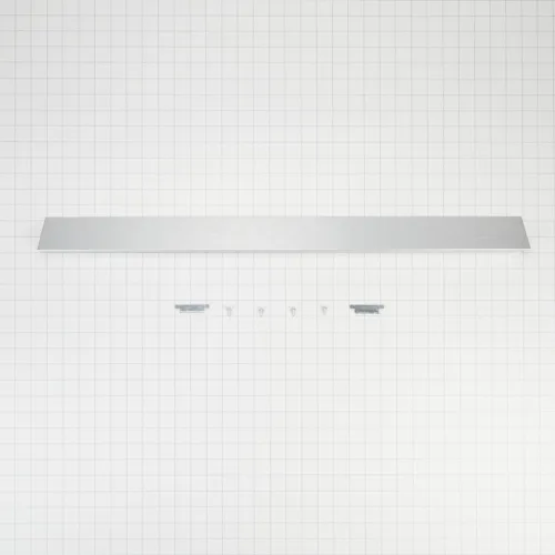 Miniatura 3 de Whirlpool W10113901A Kit de llenado trasero original OEM para rangos deslizantes, acero inoxidable - Reemplaza 9757784SS, 4396947, W10097260