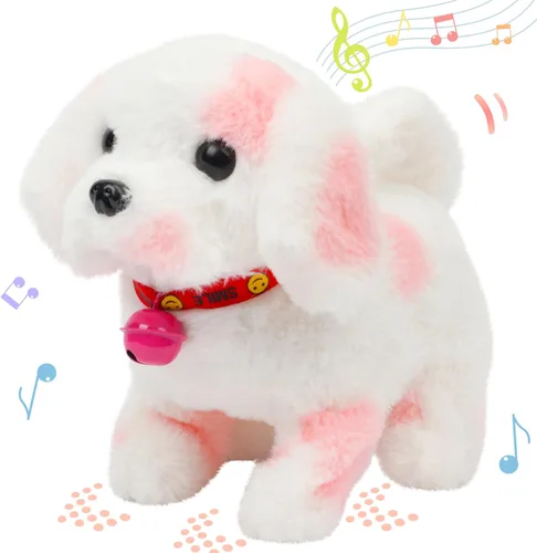 Miniatura 38 de Hopearl - Juguete de peluche electrónico interactivo de unicornio con sonidos y movimientos, camina y tiene un cuerno luminoso; regalo para niños