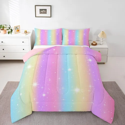 Miniatura 14 de Erosebridal Juego de edredón de robot tamaño Queen, juego de ropa de cama de decoración de robot espacial para dormitorio de niños y niños, juego