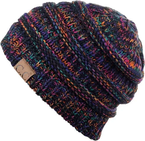 Miniatura 564 de C.C Trendy Warm Chunky Soft Stretch Cable Knit Beanie