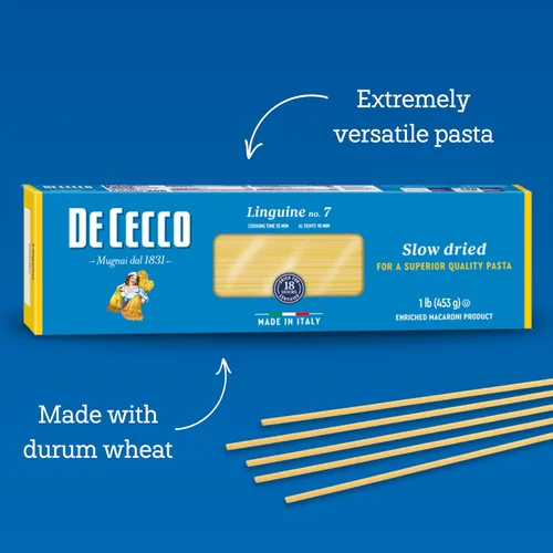 Miniatura 4 de De Cecco Pasta, Linguine, 16 Oz