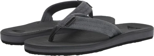 Miniatura 7 de Quiksilver Men's Carver Suede 3 Point Flip Flop Athletic Sandal