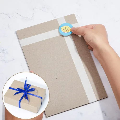 Miniatura 7 de 20 Piezas Tablero para Libros, Tablero de Encuadernadores Cartón Prensado Tablero para Libros de Diseño Kraft Resistente Hojas de Cartón Prensado