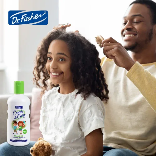 Miniatura 5 de Dr. Fischer Champú y acondicionador 2 en 1 para niños, niños pequeños y bebés. Fórmula sin desgarros y desenredante.