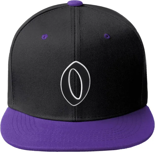 Miniatura 478 de Daxton Gorra clásica con visera de billete plano con letras del alfabeto inglés antiguo de la A a la Z