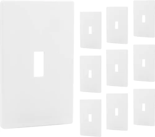 Miniatura 17 de Power Gear Double Rocker Screwless Wall Plate Cover