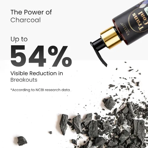 Miniatura 3 de Transcoal - Jabón facial de carbón natural para hombres y mujeres, lavado facial exfoliante para prevención del acné, control de aceite, limpiador