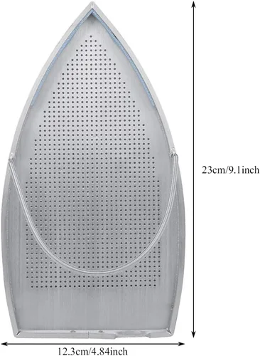 Miniatura 4 de Iron Shoe Cover - Protector universal antiadherente para placa de hierro, aluminio, plata, 9.1 x 4.8 in