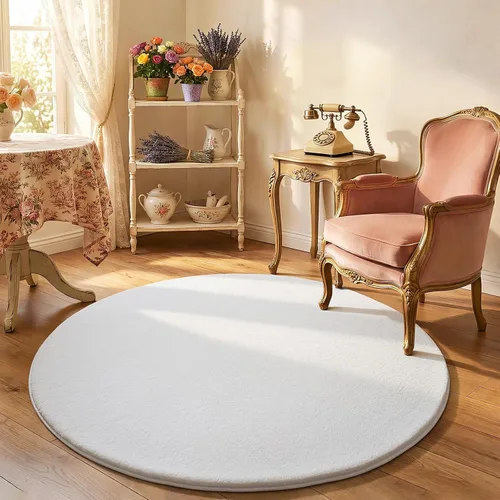 Miniatura 252 de Amearea Alfombras modernas para dormitorio, sala de estar, alfombra de espuma viscoelástica gruesa de 4 x 6 pies, alfombra de espuma viscoelástica