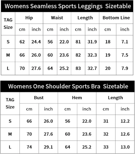 Miniatura 5 de Yknktstc Conjuntos de entrenamiento para mujer, brasier deportivo acanalado sin costuras, traje de 2 piezas, cintura alta, gimnasio, yoga, leggings
