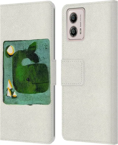 Miniatura 17 de Head Case Designs Officially Licensed Wyanne Blue Watercolour Bear Animals 2 Leather Book Wallet Case Cover Compatible with Motorola Moto G53 5G