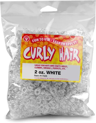 Miniatura 16 de Hygloss Cabello Rizado de Muñeca de 16 oz para Manualidades Surtido - Cabello Sintético Premium para Hacer Muñecas, Marionetas y Proyectos de Artes