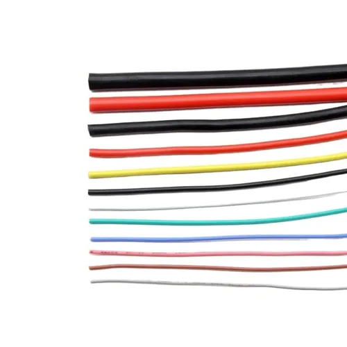 Cable Eléctrico De Silicona Aislado De Cobre Estañado, Cable Eléctrico De 3000V, 1/10M, 20/22/24/26/28/30AWG, UL3239, 3KV Alambre de Silicona (Color