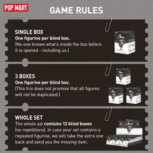 Miniatura 2 de POP MART Hirono - Figuras de la serie Mime, 12 figuras de caja ciega de Hirono, figuras de acción de diseño aleatorio, juguetes coleccionables