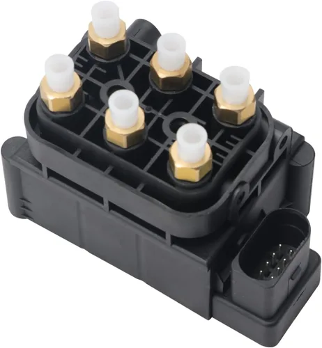 Miniatura 4 de SHOWSEN Bloque de válvula electromagnética del compresor de la suspensión del aire 68087233AA compatible con Jeep Grand Cherokee 2011-2017