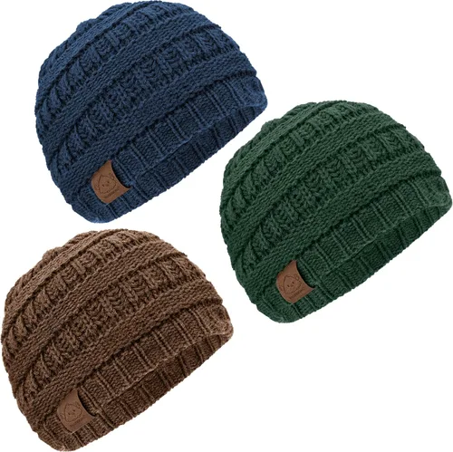 Miniatura 82 de KeaBabies 3-Pack Baby Beanies for Boys, Girls - Stretchy Knit Baby Hats, Cute Newborn