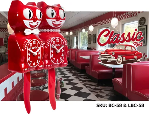 Miniatura 4 de Kit Cat Klock Lady Classic Red Edición Limitada