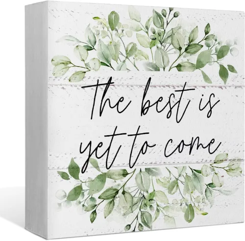 Miniatura 6 de Letrero de madera con texto en inglés «In a World Where You Can Ba Anything Be Kind», decoración de escritorio con cita rústica de bondad, Multi1
