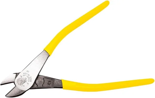 Miniatura 7 de Klein Tools Alicates D2000-49, alicates de corte diagonal con cuchillos de corte resistentes, mordazas cortas y empuñaduras de doble material, 9