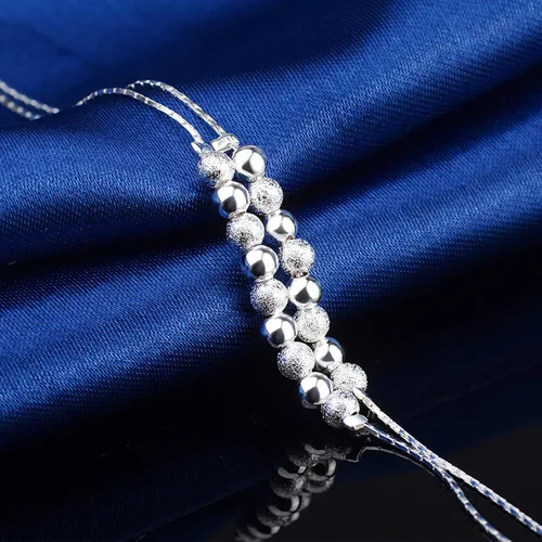 Miniatura 2 de Ankle Bracelets for Women Girls,Adjustable Silver Anklet for women 14K Chain Anklets Summer Beach Foot for Teen Girls