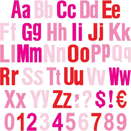 Miniatura 12 de Tenare Juego de 134 letras coloridas del alfabeto de 5 pulgadas, letras del alfabeto, números y recortes de puntuación para tablón de anuncios, Negro