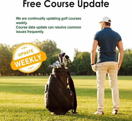 Miniatura 5 de CANMORE TW410G Reloj GPS de golf con seguimiento de pasos, más de 40,000 campos de golf mundiales gratuitos precargados, minimalista y fácil de usar