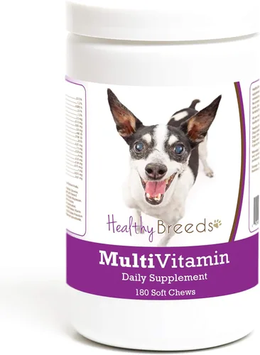 Miniatura 129 de Healthy Breeds Bulldog francés multivitamínico suave masticable para perros 180