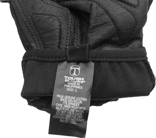 Miniatura 7 de Tough Gloves® Superset Leather Padded Workout Gloves for Gym Training Breathable, Weight-Lifting, Crossfit