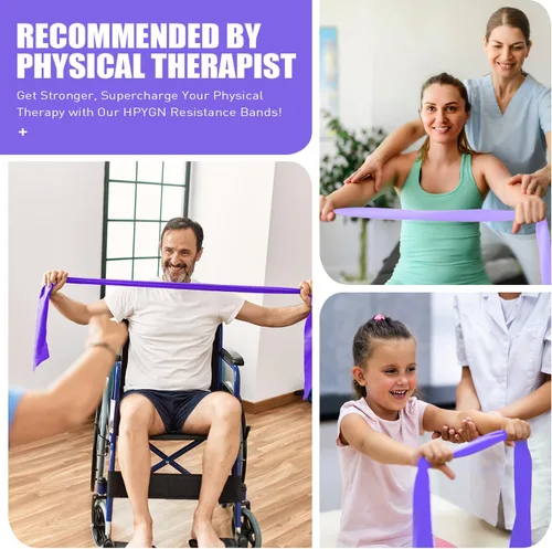 Miniatura 7 de Bandas de resistencia para entrenamiento, correa de tobillo con bandas de ejercicio, bandas de terapia física para entrenamiento de fuerza, yoga
