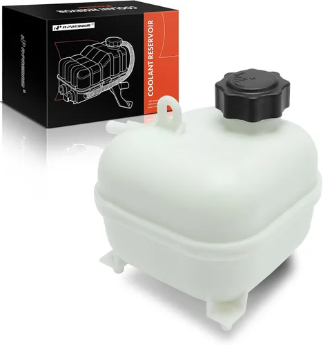 A-Premium Tanque de depósito de recuperación de desbordamiento de refrigerante del motor compatible con Mini Cooper 2002-2008 L4 1.6L, repuesto #