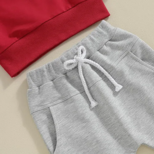 Miniatura 225 de Adobabirl Conjunto de sudadera y pantalones de Halloween para bebé, sudadera y pantalones con parche de calabaza para Halloween, otoño, ropa de bebé